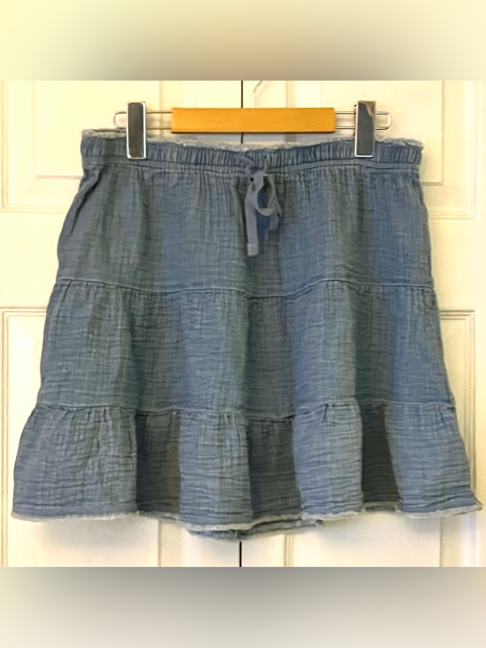 ✨ Aerie Tiered Cotton Gauze Mini Skirt ✨